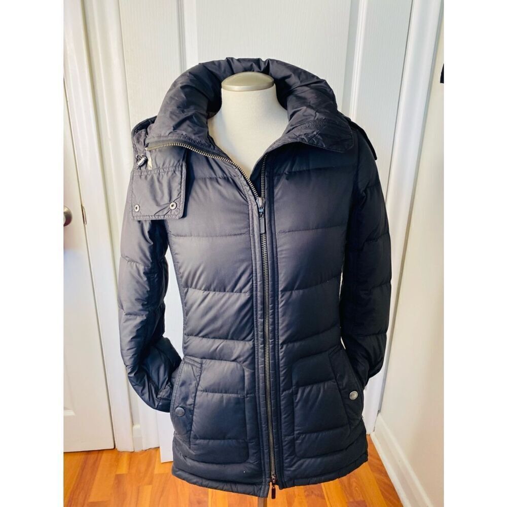 🛍️ Burberry Brit Authentic Vintage Puffer Jacket w Signature Nova Check Lining - Picture 16 of 16